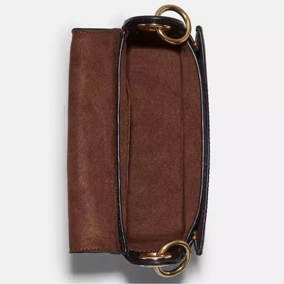 COACH | Kleo Shoulder Bag 17 Colorblock Signature Canvas With Disco Patches - Picture 5 of 10